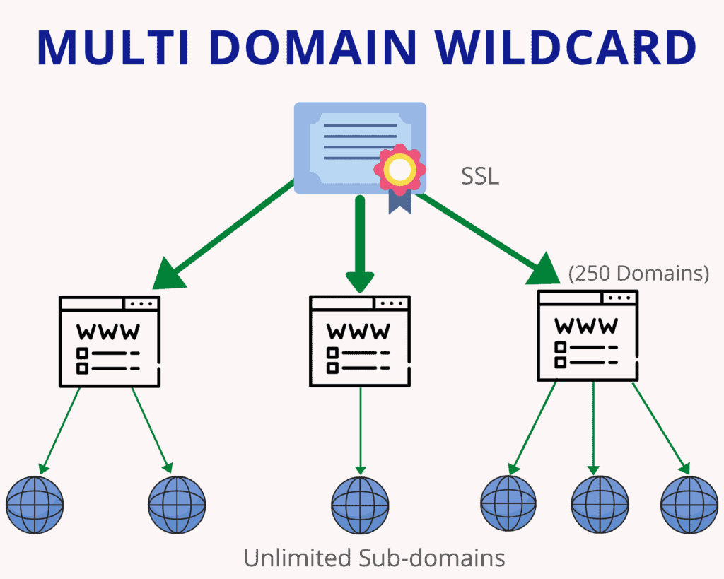 Multi domain wildcard ssl