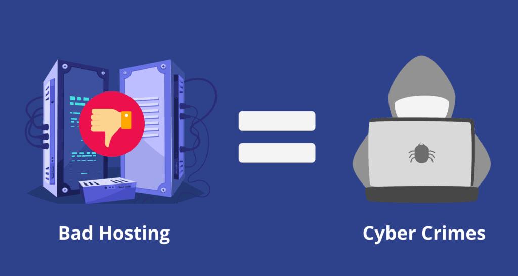 bad hosting - cybercrimes