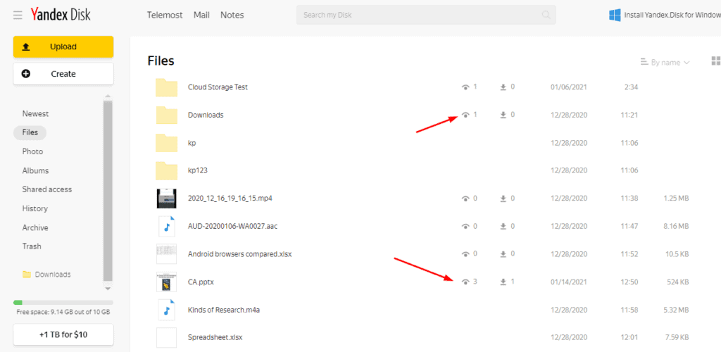 yandex-disk-link-sharing-analytics