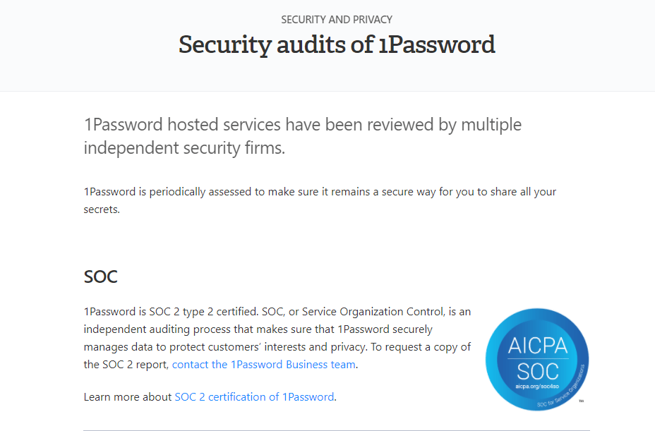 1password security audits