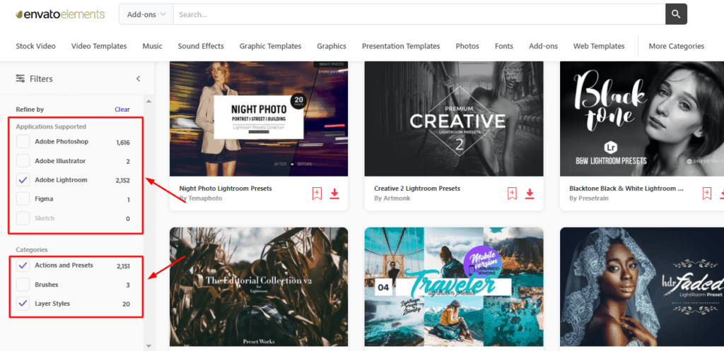 Envato Elements add-ons
