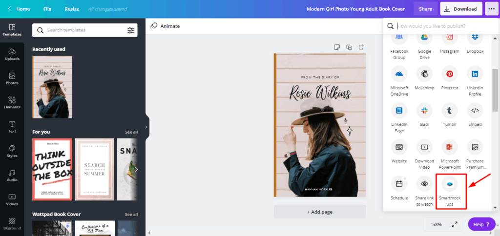 Canva Smart Mockups