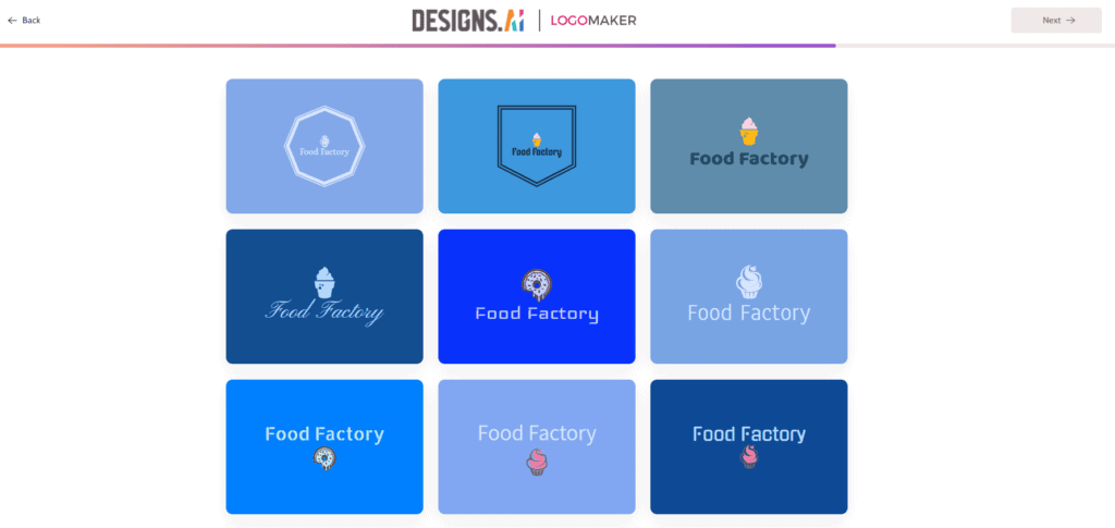 Logomaker AI logo templates