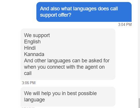 bluehost Customer Support Languages