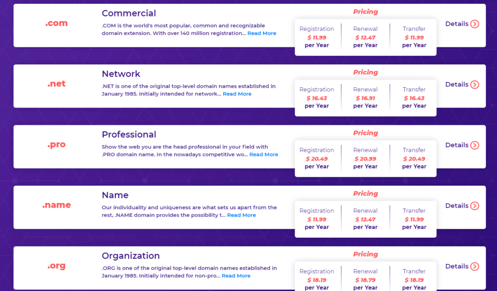 HostArmada Domains