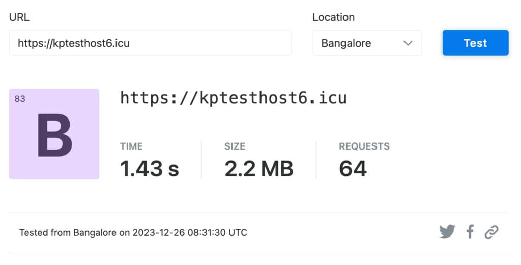 HostArmada Speed reaper speeds - Indian servers