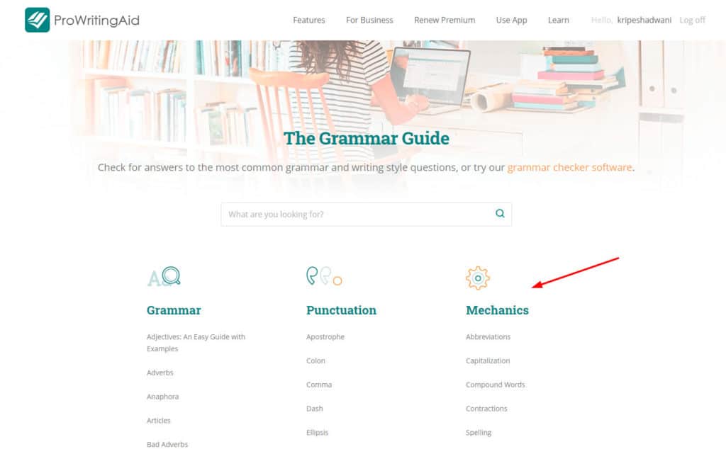 ProWritingAid Grammar Guide