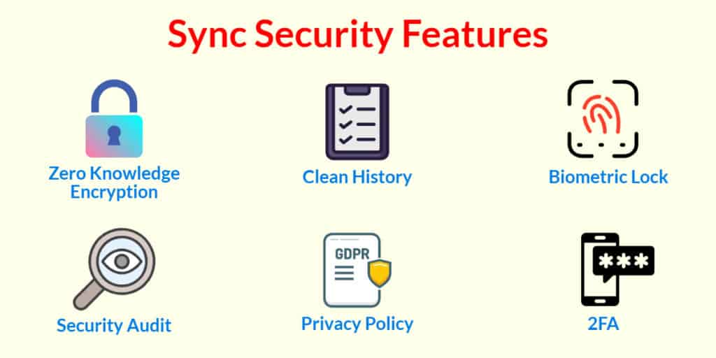Sync Security Features