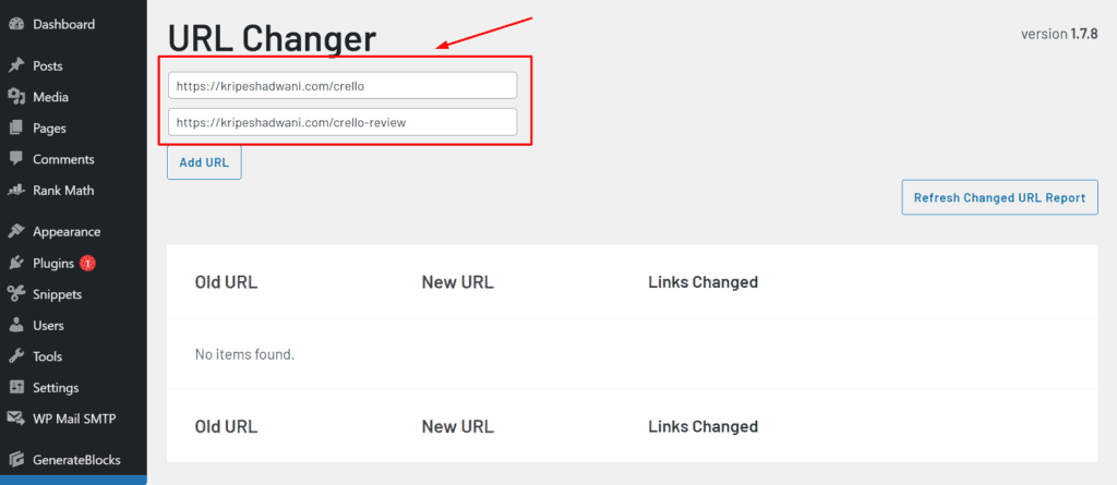 URL Changer