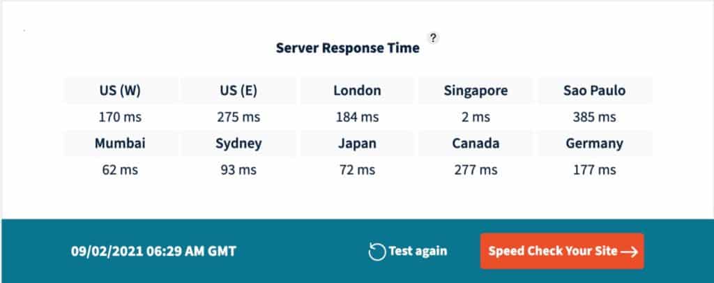 A2 Hosting SRT