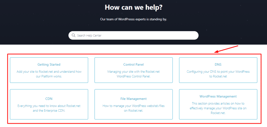 Rocket.net knowledge base