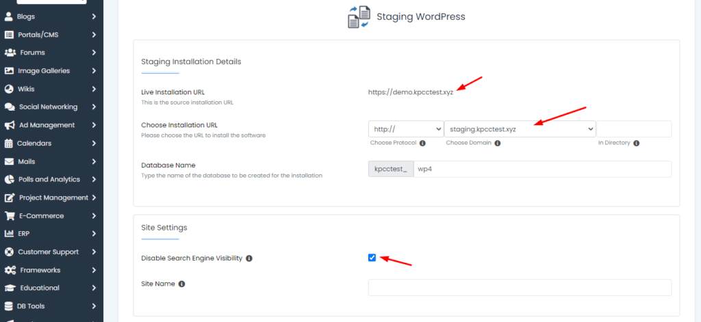 Staging in ChemiCloud