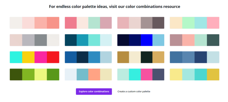 Explore Color Palettes In Canva 768x346 