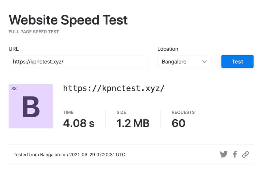 Namecheap speed (Bangalore)