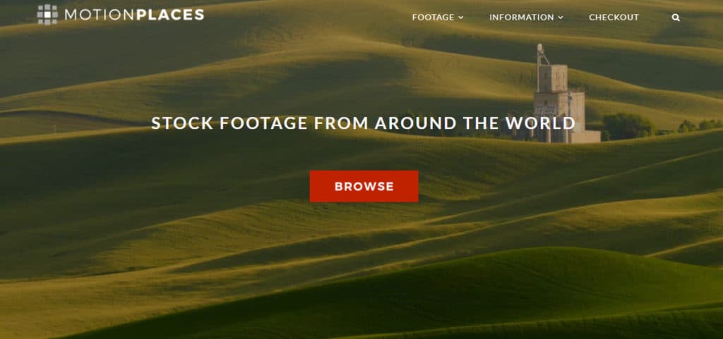 Motionplaces homepage