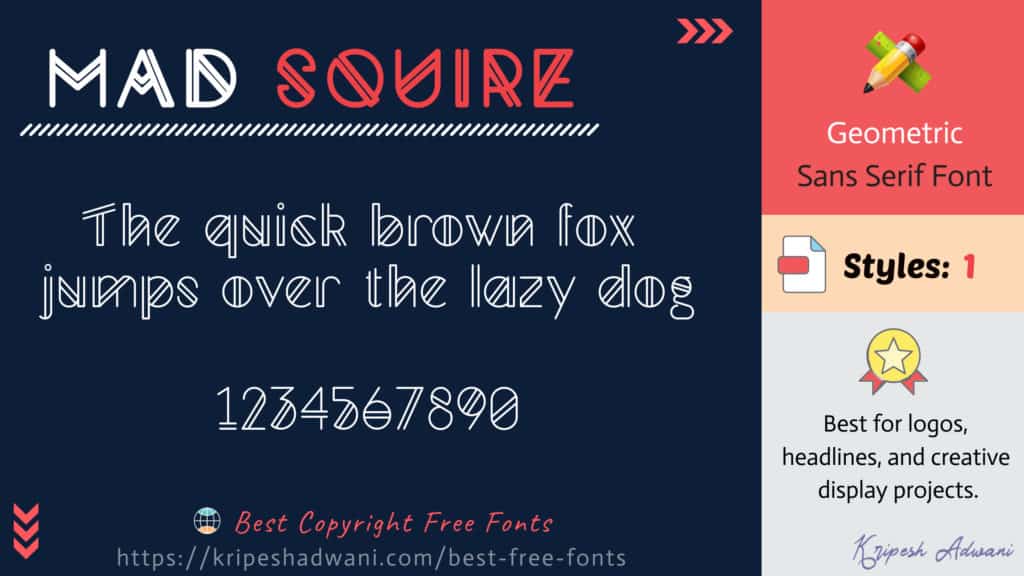 Mad-Squire-free-font