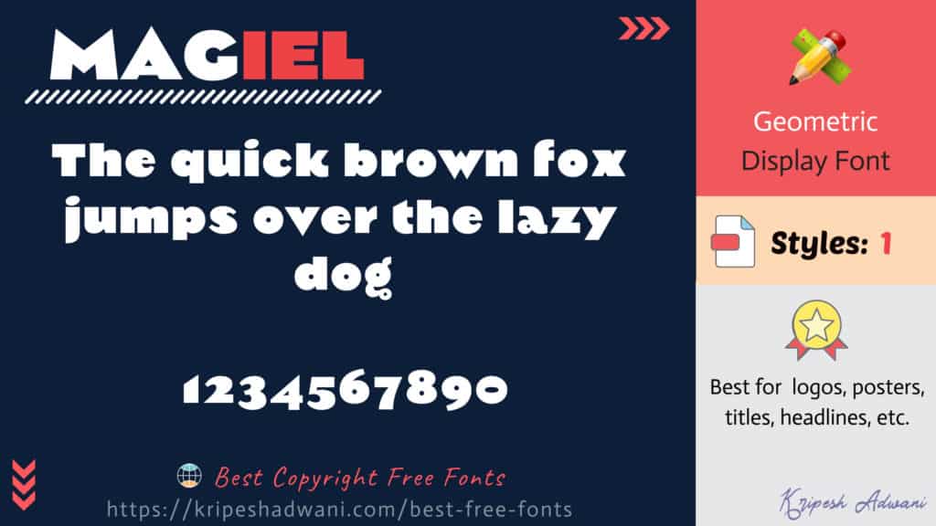 Magiel-free-font