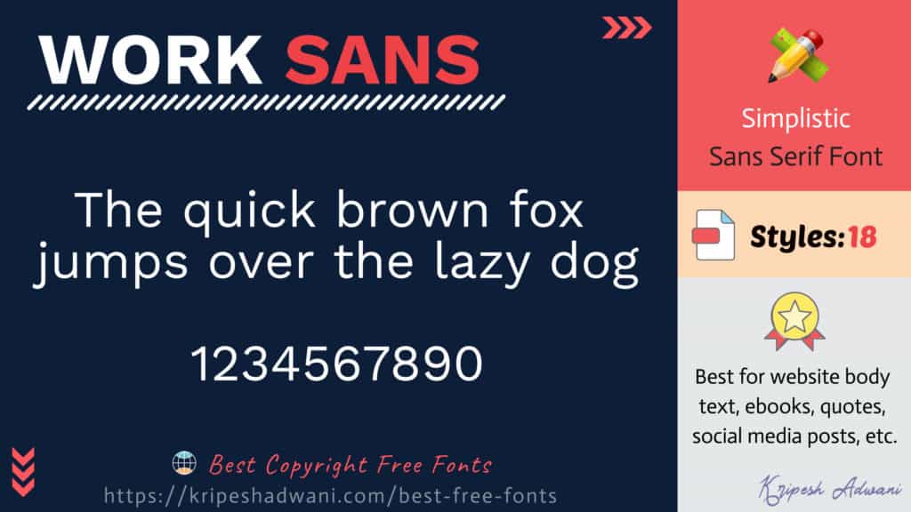 Work-Sans-free-font