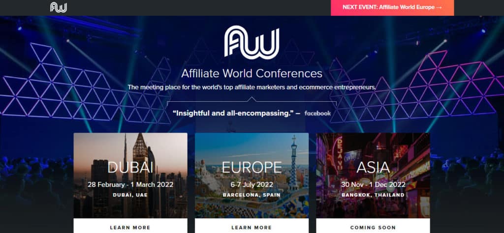 Affiliate World Conference