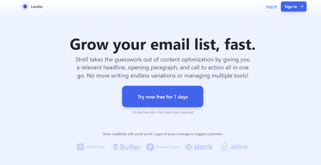 Writesonic Landing Page