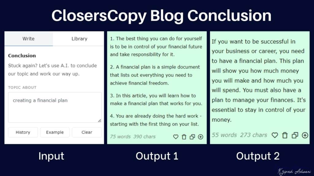 ClosersCopy Blog Conclusion