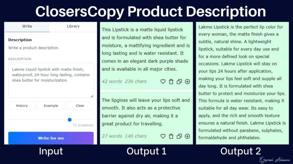 ClosersCopy Product Description