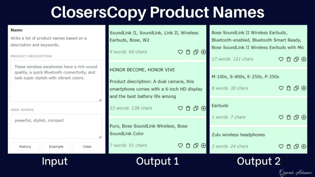 ClosersCopy Product Name