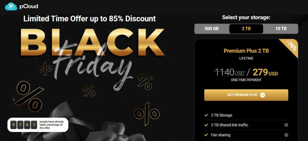 pCloud Black Friday Sale