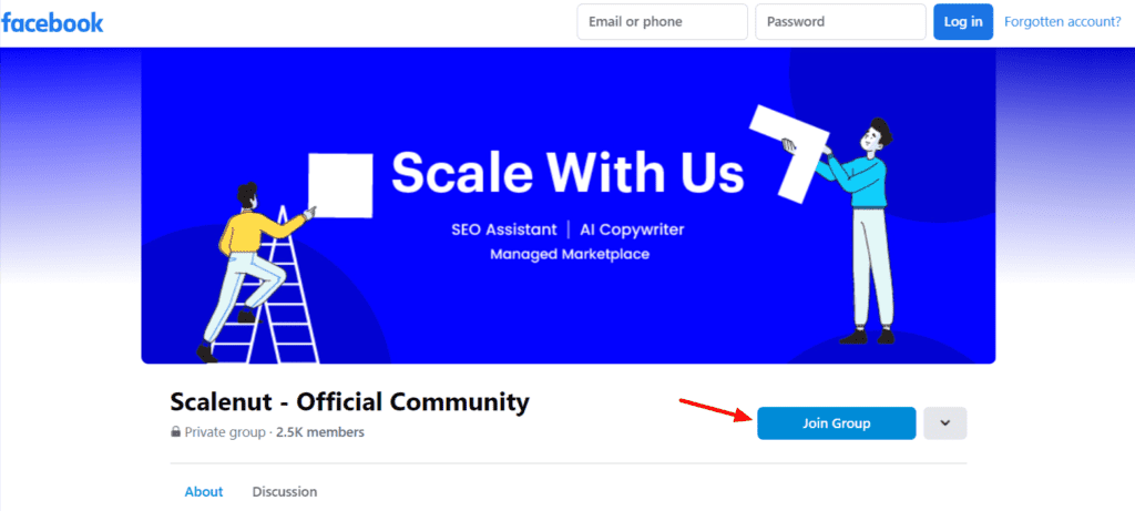 Scalenut Facebook Community
