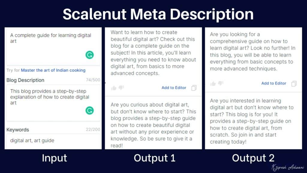 Scalenut Meta Description