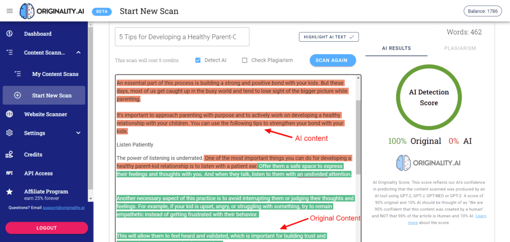 AI Content Detection