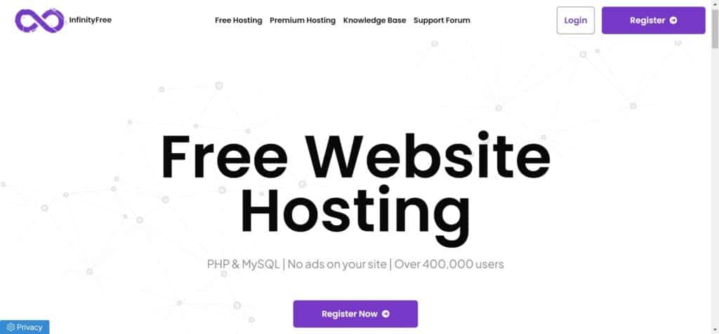 Free-Web-Hosting-with-PHP-and-MySQL-InfinityFree