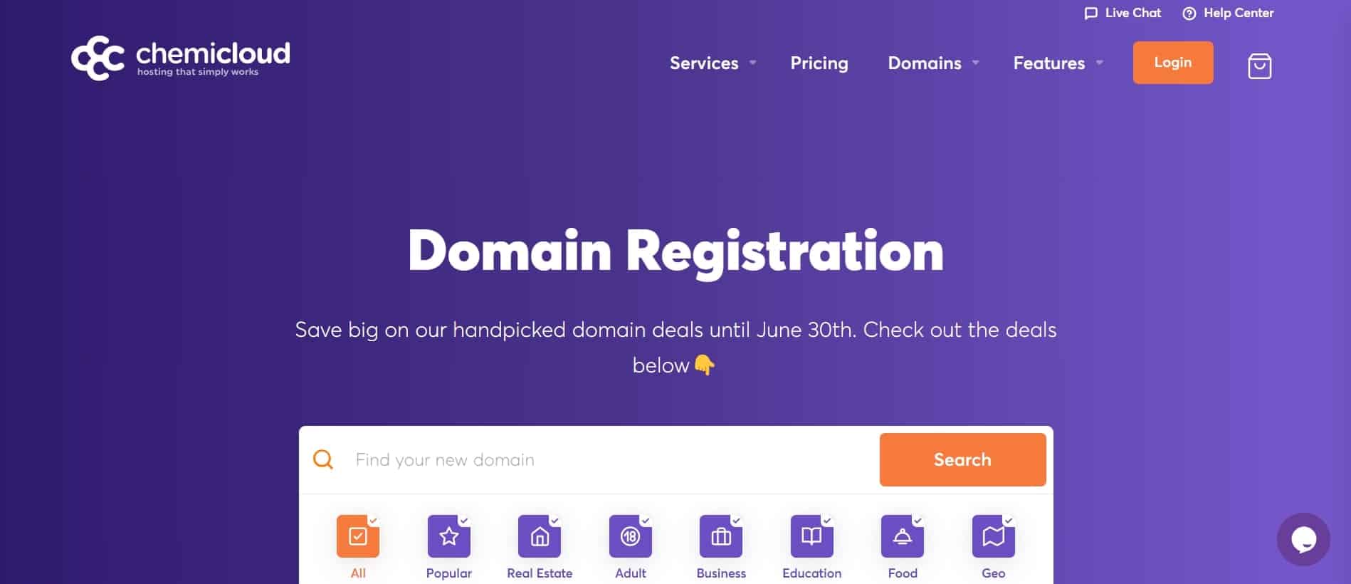 Free domain deals name registration