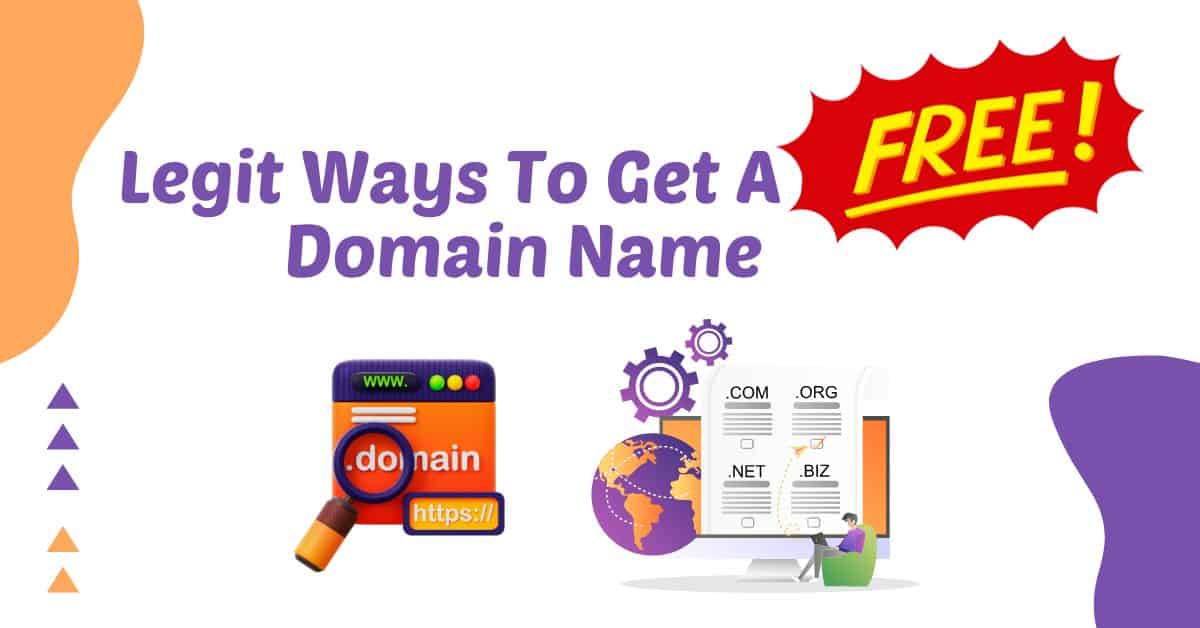 Ways to Get A Free Domain Name