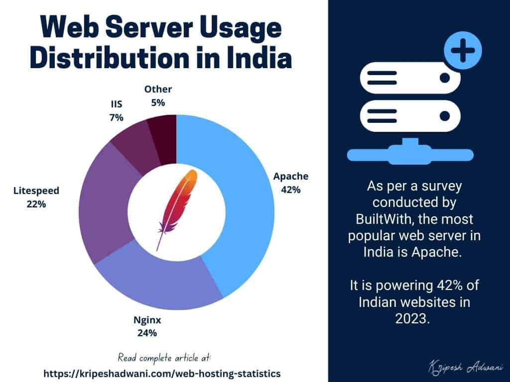 Web Server Usage Distribution