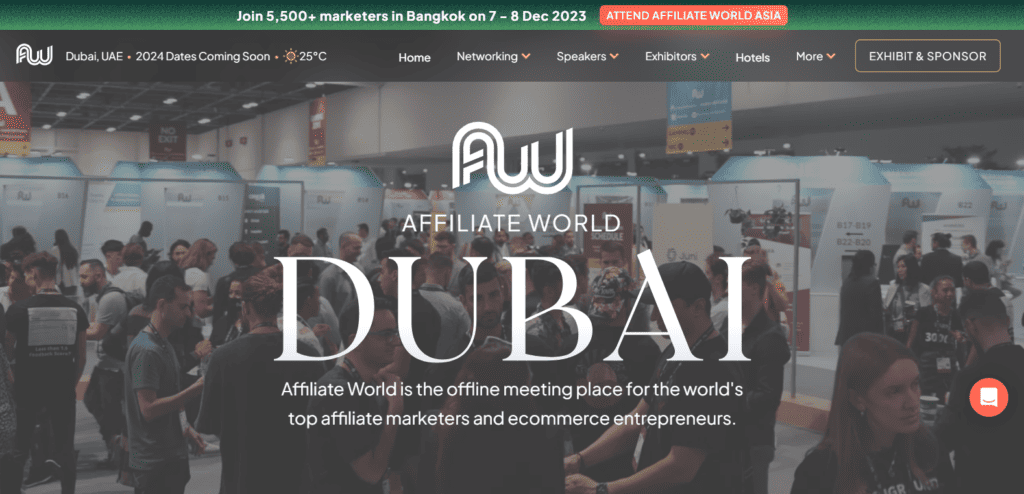 Affiliate World Dubai