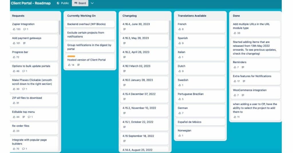 ClientPortal Roadmap