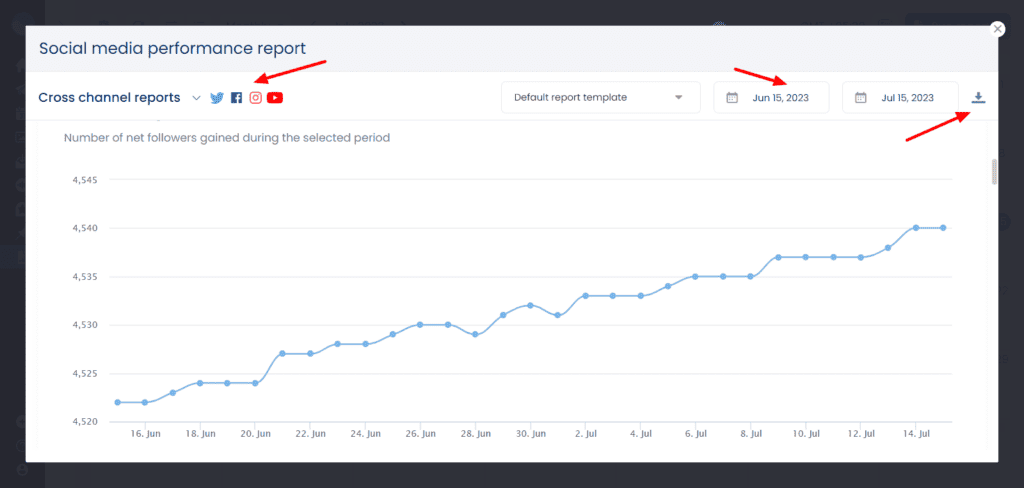 Vista Social - Reports