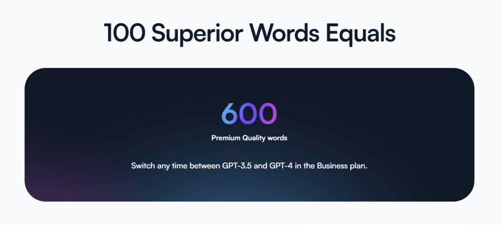 WriteSonic - Word Quality