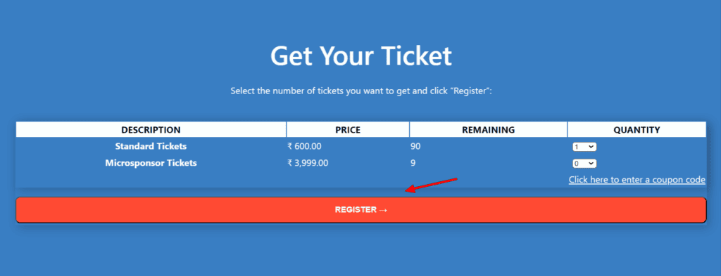 WordCamp Tickets