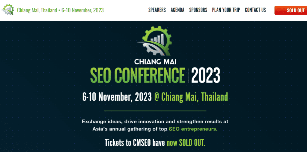 Chaing Mai SEO Conference 2023