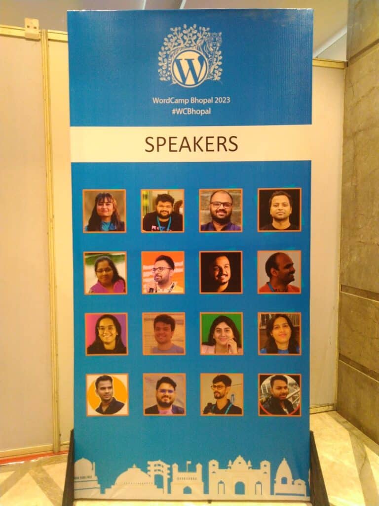 WordCamp Bhopal Speakers