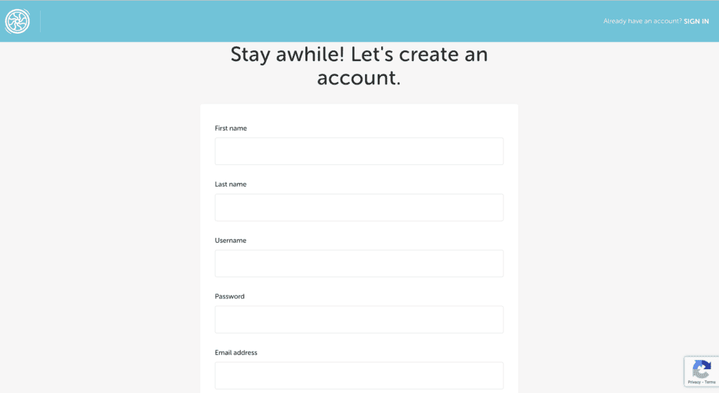 Flywheel Hosting Creating account