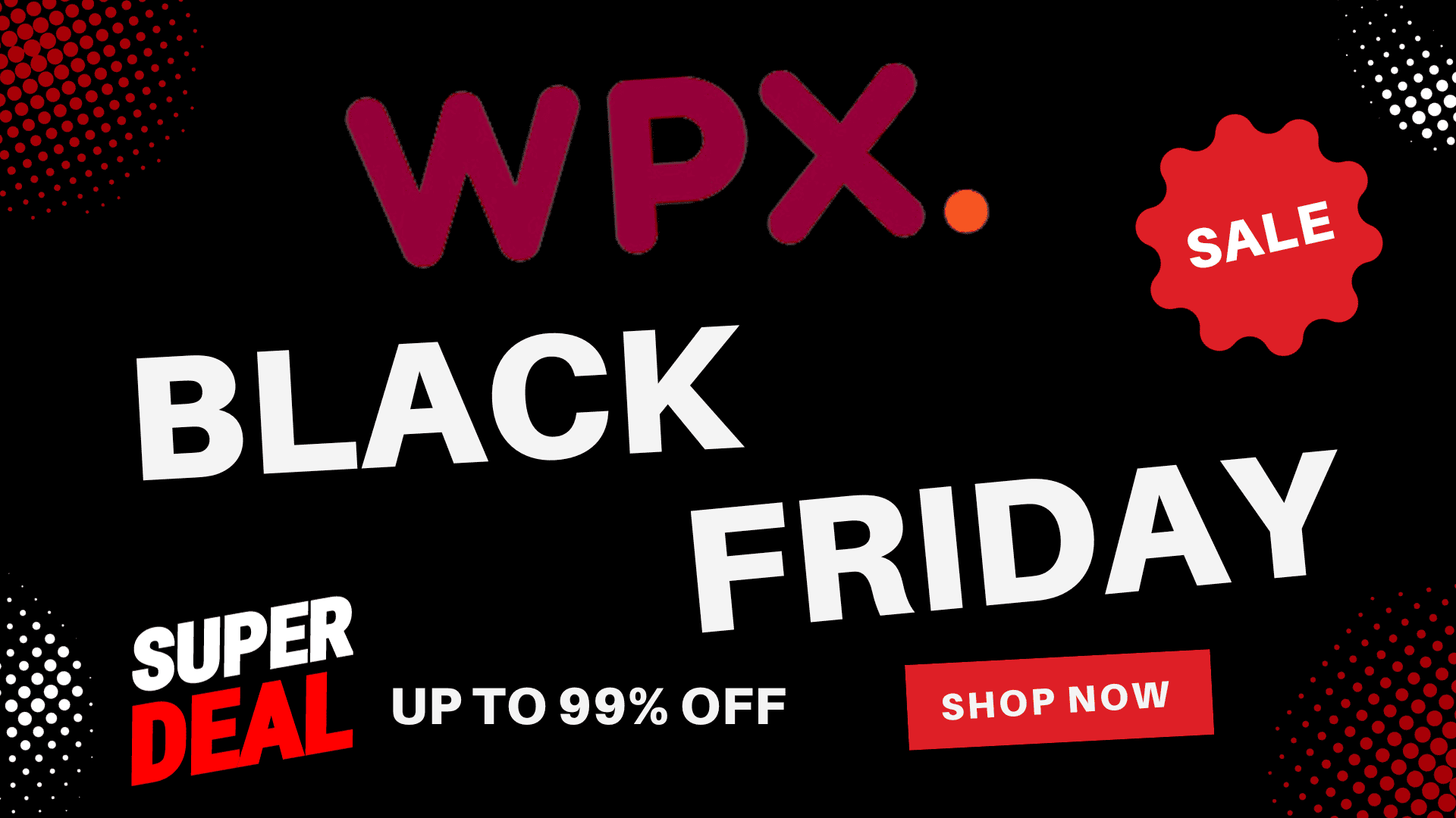 wpx hosting black friday deal
