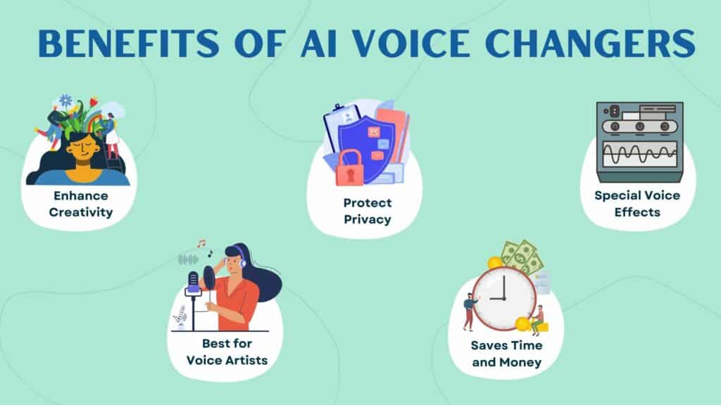 Benefits of AI Voice Changers
