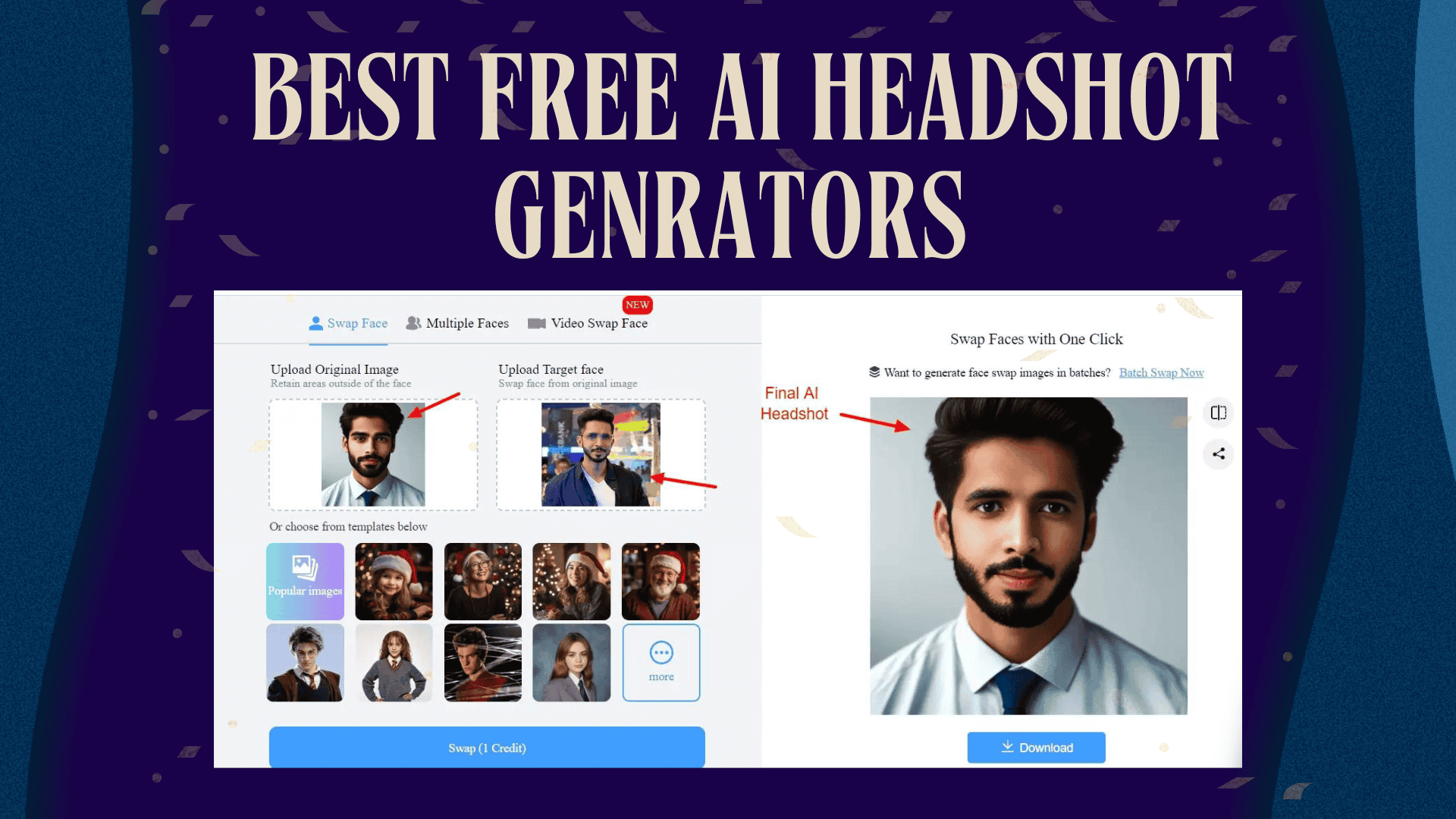 4 Best FREE AI Headshot Generators (2024) – The Future of Photography is Here