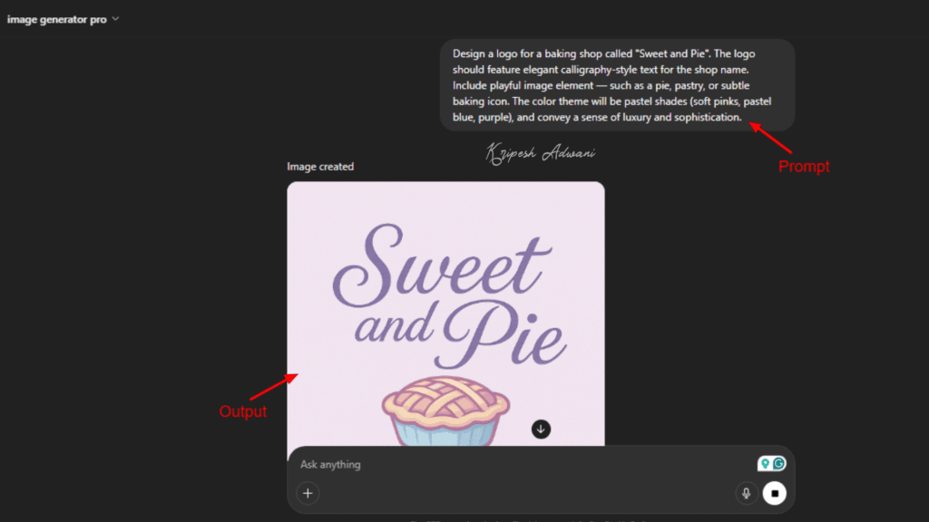 Image Generator Pro Example 2