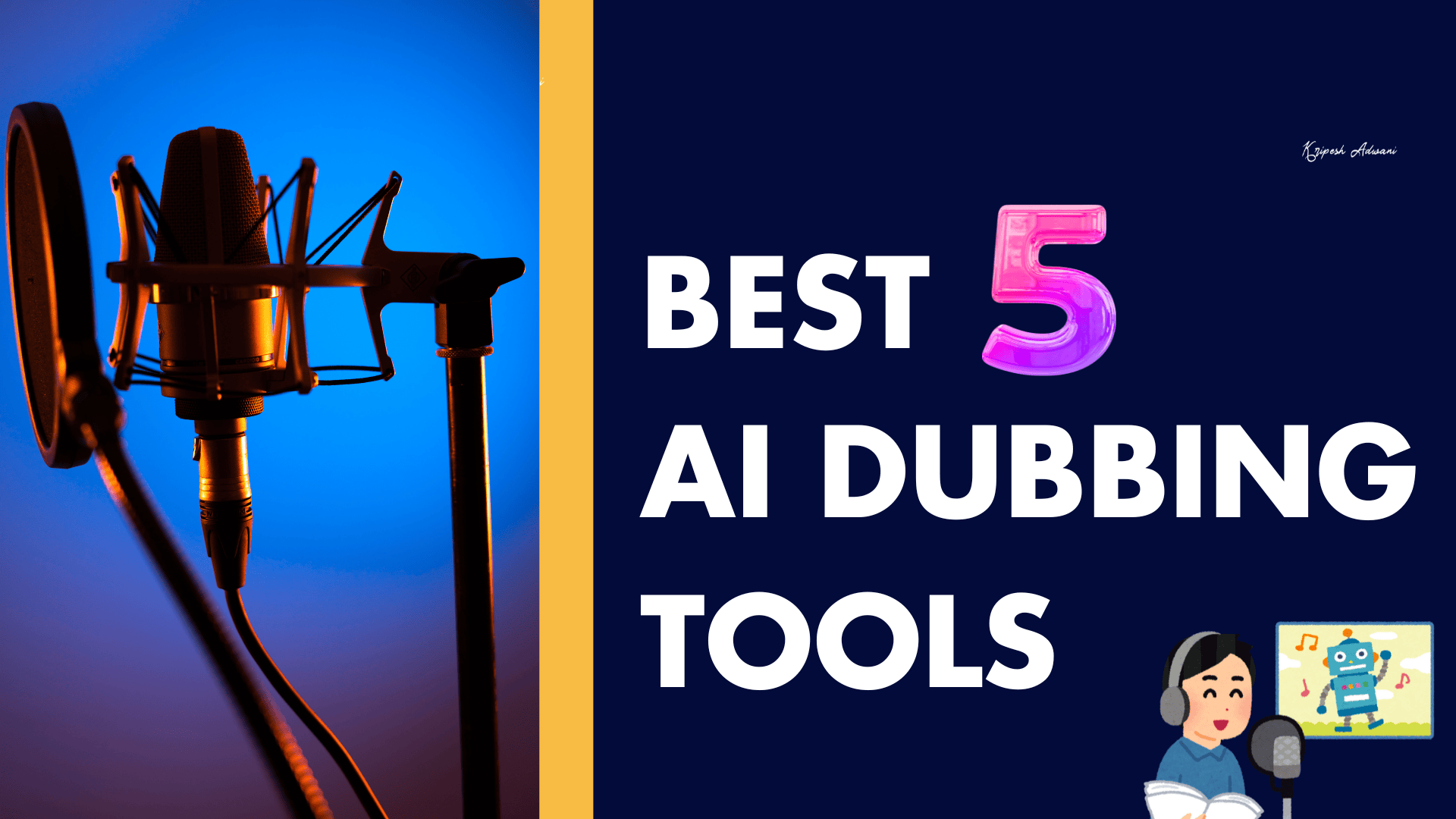 5 Best AI Dubbing Tools (2025) – Dub Video In Different Languages