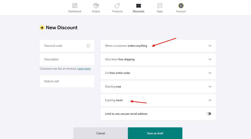 Big Cartel Discounts