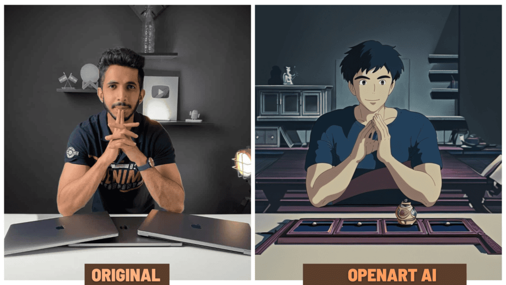 OpenArt AI Ghibli style Kripesh image